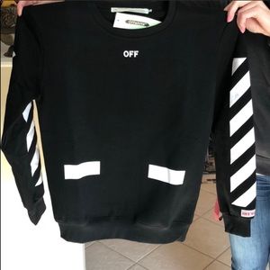 OFF WHITE SWEATSHIRT